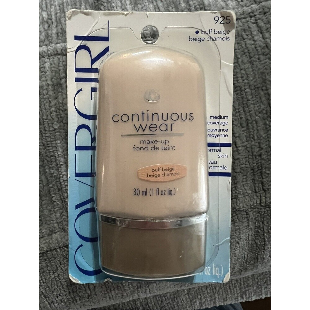 Cover Girl Continuous Wear makeup Buff Beige #925 30 ml Card is imperfect